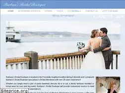 Sites similar to barbarasbridalboutique.com