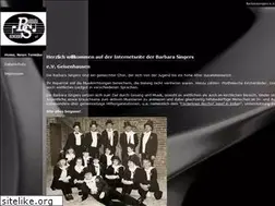 Sites similar to barbarasingers.de