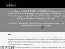 Sites similar to barbarathompsondance.com