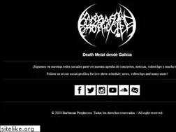 Sites similar to barbarianprophecies.com