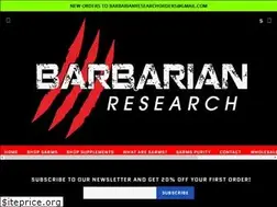Sites similar to barbarianresearch.com
