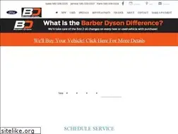 Sites similar to barberdysonford.net