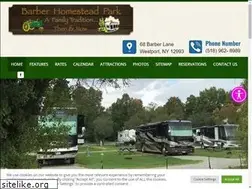 Sites similar to barberhomesteadpark.com