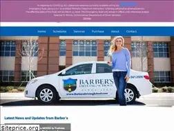 Sites similar to barbersdrivingschool.com