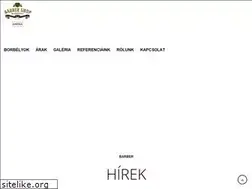 Sites similar to barbershoparena.hu