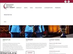 Sites similar to barbershopharmony.nz
