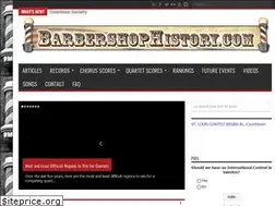 Sites similar to barbershophistory.com