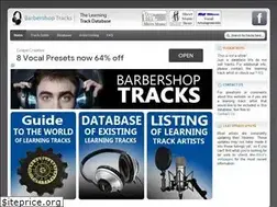 Sites similar to barbershoptracks.com