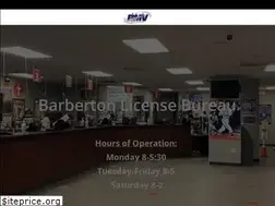 Sites similar to barbertonbmv.com