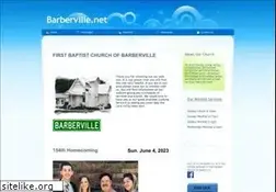 Sites similar to barberville.net