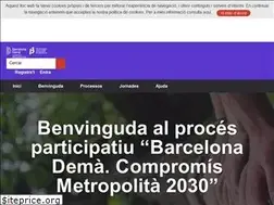 Sites similar to barcelonadema-participa.cat