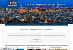 Sites similar to barcelonaeventorganisation.com