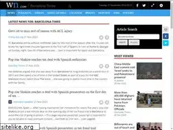 Sites similar to barcelonatimes.com