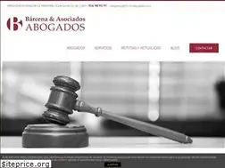 Sites similar to barcenaabogados.com