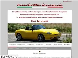 Sites similar to barchetta-forum.de