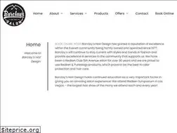 Sites similar to barclayshairdesign.com