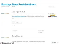 Sites similar to barclayspostaladdress.wordpress.com