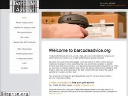 Sites similar to barcodeadvice.org