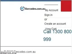 Sites similar to barcodes.com.au