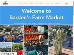 Sites similar to bardensfarmmarket.com