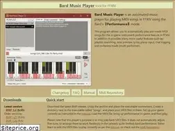 Sites similar to bardmusicplayer.com