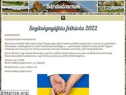 Sites similar to bardudvarnok.hu