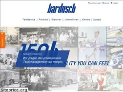 Sites similar to bardusch.com