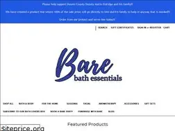 Sites similar to barebathessentials.com