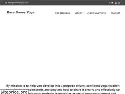 Sites similar to barebonesyoga.com