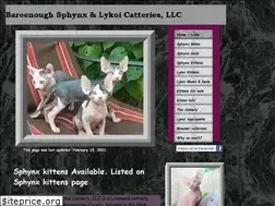 Sites similar to bareenoughsphynx.com