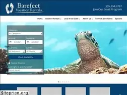Sites similar to barefeetrentals.com