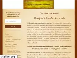 Sites similar to barefootchamberconcerts.com