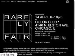 Sites similar to barelyfair.com