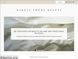 Sites similar to barelytherebeauty.com