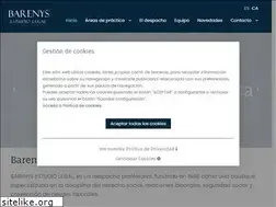 Sites similar to barenys-estudiolegal.com