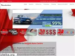 Sites similar to bargainautocentre.com