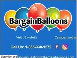 Sites similar to bargainballoons.ca