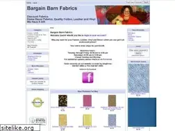Sites similar to bargainbarnfabrics.com