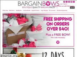 Sites similar to bargainbows.com