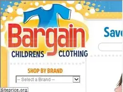 Sites similar to bargainchildrensclothing.com