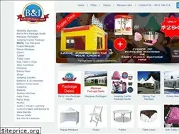 Sites similar to bargainpartyhire.com.au