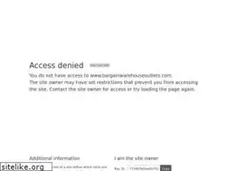 Sites similar to bargainwarehouseoutlets.com