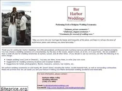 Sites similar to barharborweddings.com