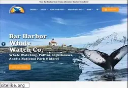 Sites similar to barharborwhales.com