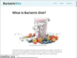 Sites similar to bariatricdiet.org