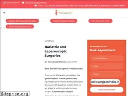 Sites similar to bariatricsurgeonindia.com