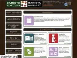 Sites similar to baristaszakuzlet.hu