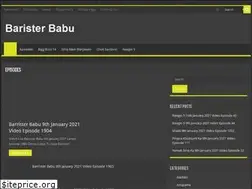 Sites similar to baristerbabu.com