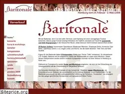 Sites similar to baritonale.de