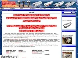 Sites similar to barkasas.lt